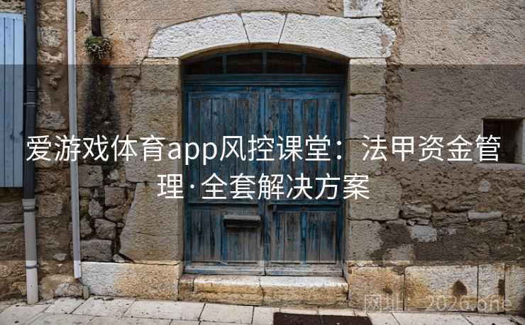 爱游戏体育app风控课堂：法甲资金管理·全套解决方案  第2张